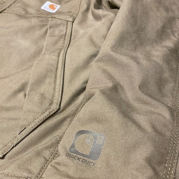 Carhartt men’s quick duck® Jefferson traditional work jacket - Picture 4 of 12
